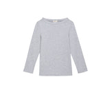 The Baby Rib Boat Neck Heather Grey - Primm'sThe Baby Rib Boat Neck Heather GreyDONNI.