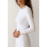 The Baby Rib Scallop Top - Primm'sThe Baby Rib Scallop TopDONNI.