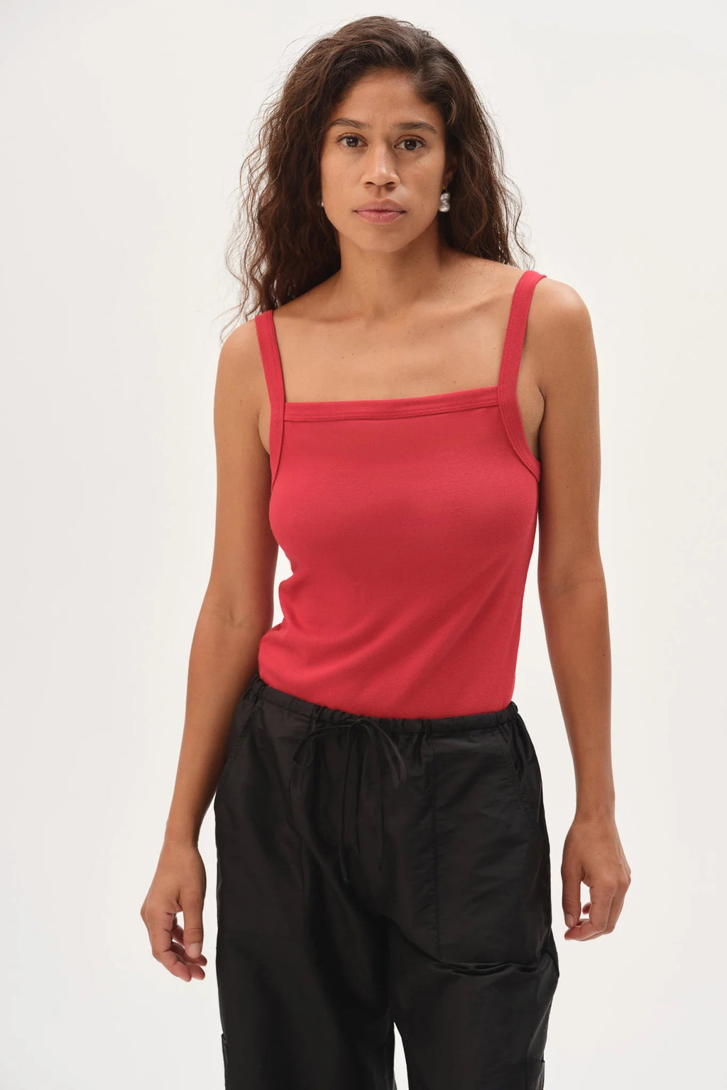 The Baby Rib Square Neck Tank DONNI.