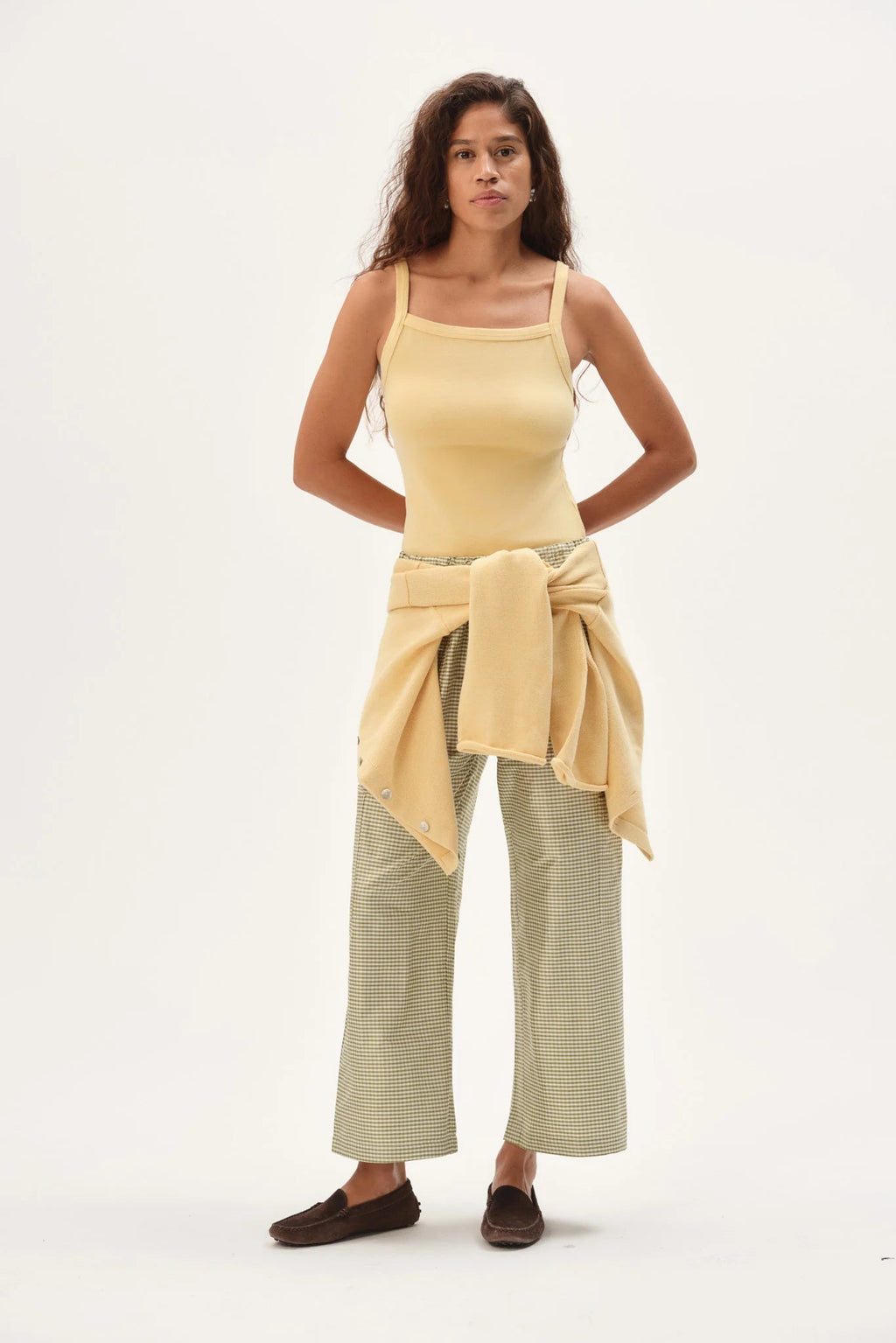 The Baby Rib Square Neck Tank DONNI.