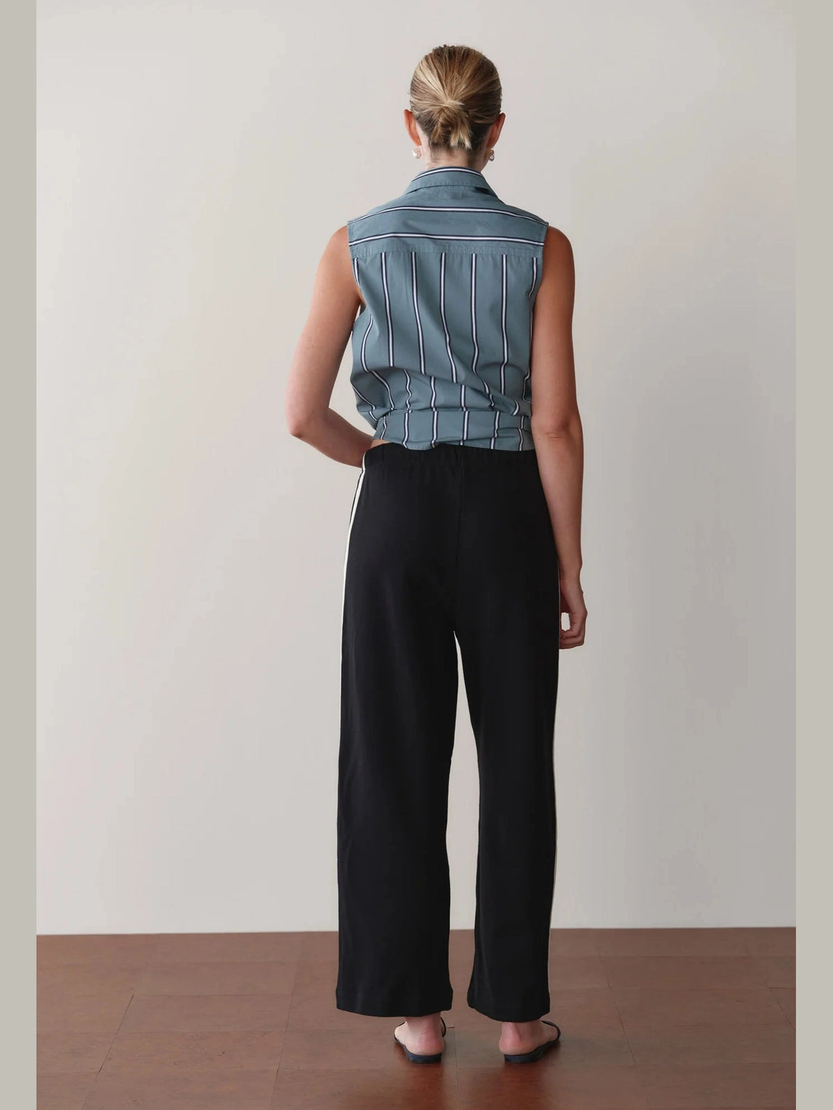 The Eco-Terry Stripe Pant DONNI.
