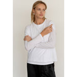 The Jersey Long Sleeve Tee Powder - Primm'sThe Jersey Long Sleeve Tee PowderDONNI.