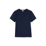 The Jersey Relaxed V - Neck Navy - Primm'sThe Jersey Relaxed V - Neck NavyDONNI.