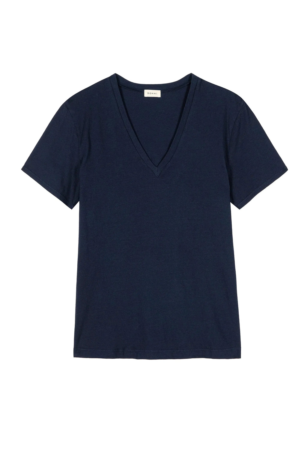 The Jersey Relaxed V - Neck Navy - Primm'sThe Jersey Relaxed V - Neck NavyDONNI.