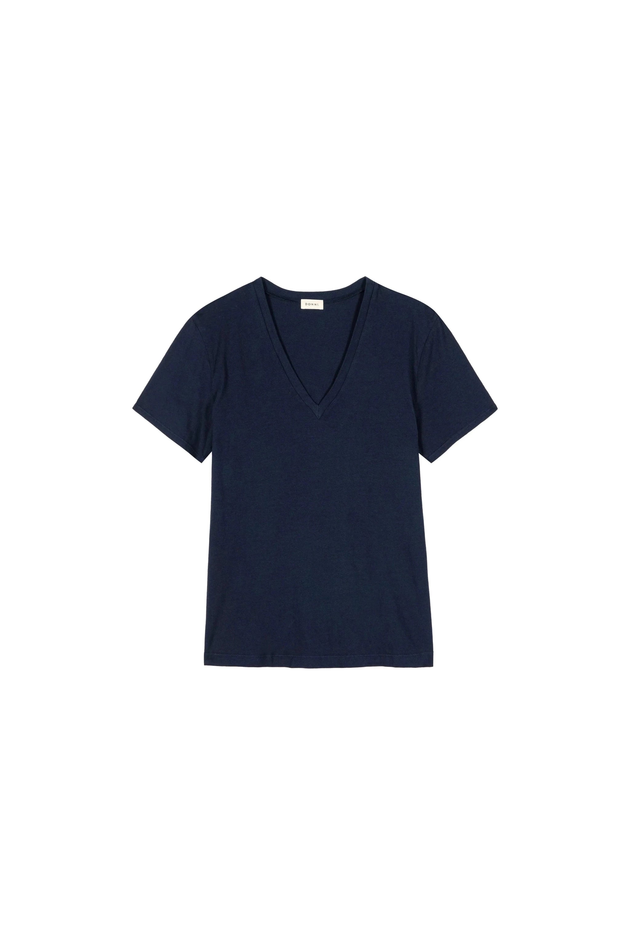 The Jersey Relaxed V - Neck Navy - Primm'sThe Jersey Relaxed V - Neck NavyDONNI.