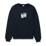 The Oversized Coffee Sweatshirt - Navy Kule