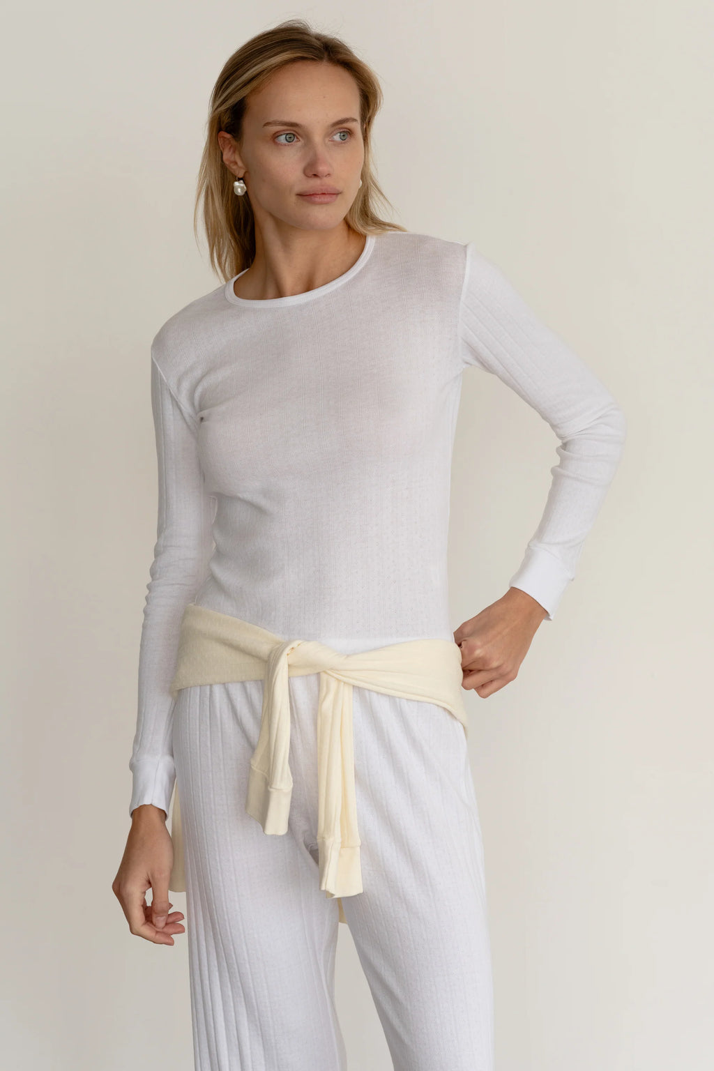 The Pointelle Long Sleeve - Primm'sThe Pointelle Long SleeveDONNI.
