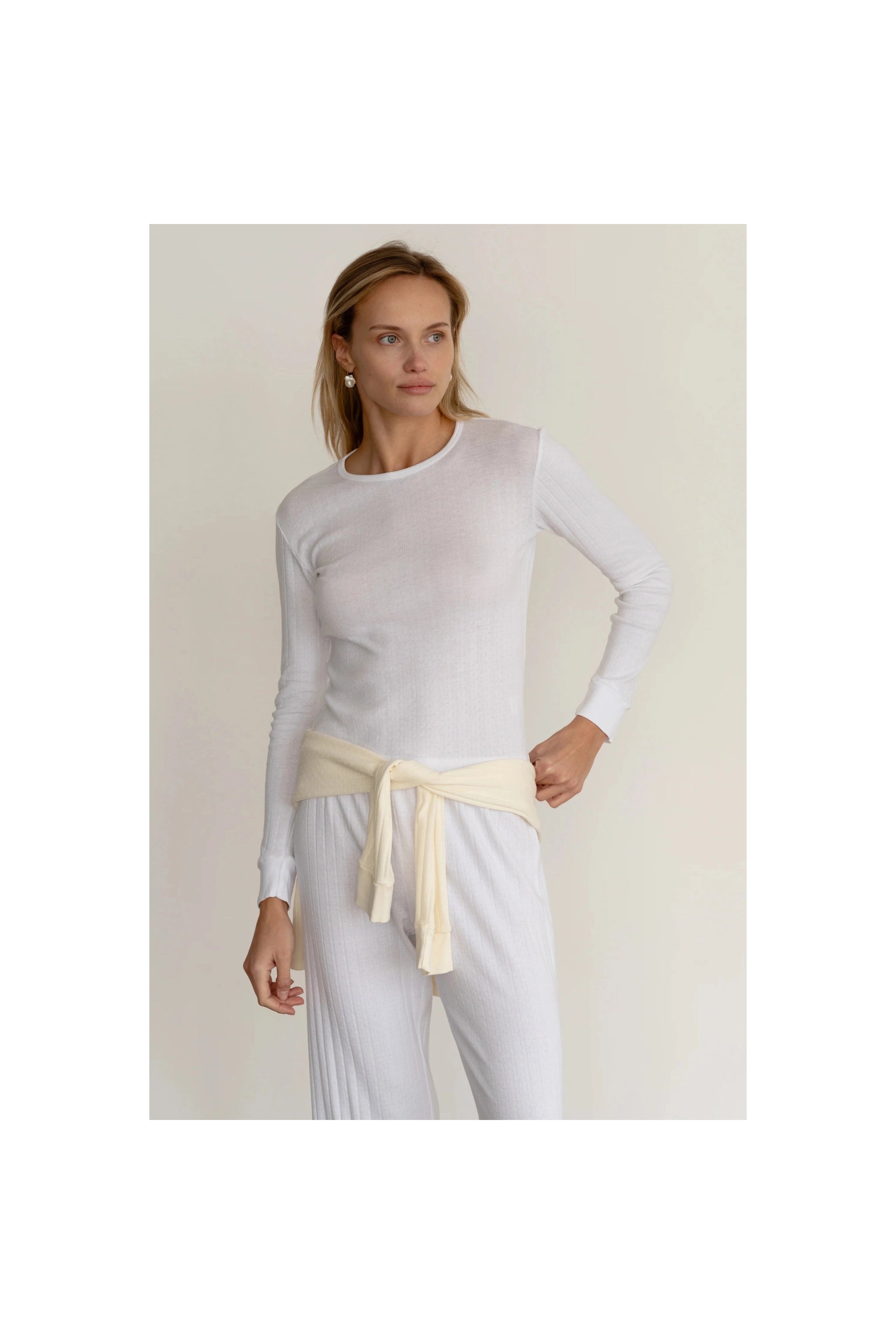 The Pointelle Long Sleeve - Primm'sThe Pointelle Long SleeveDONNI.