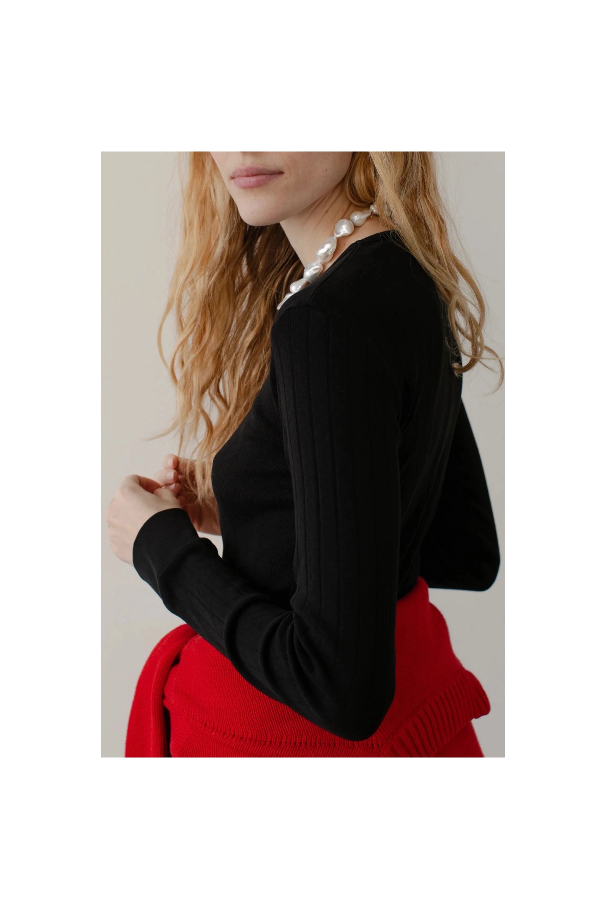 The Pointelle Long Sleeve - Primm'sThe Pointelle Long SleeveDONNI.