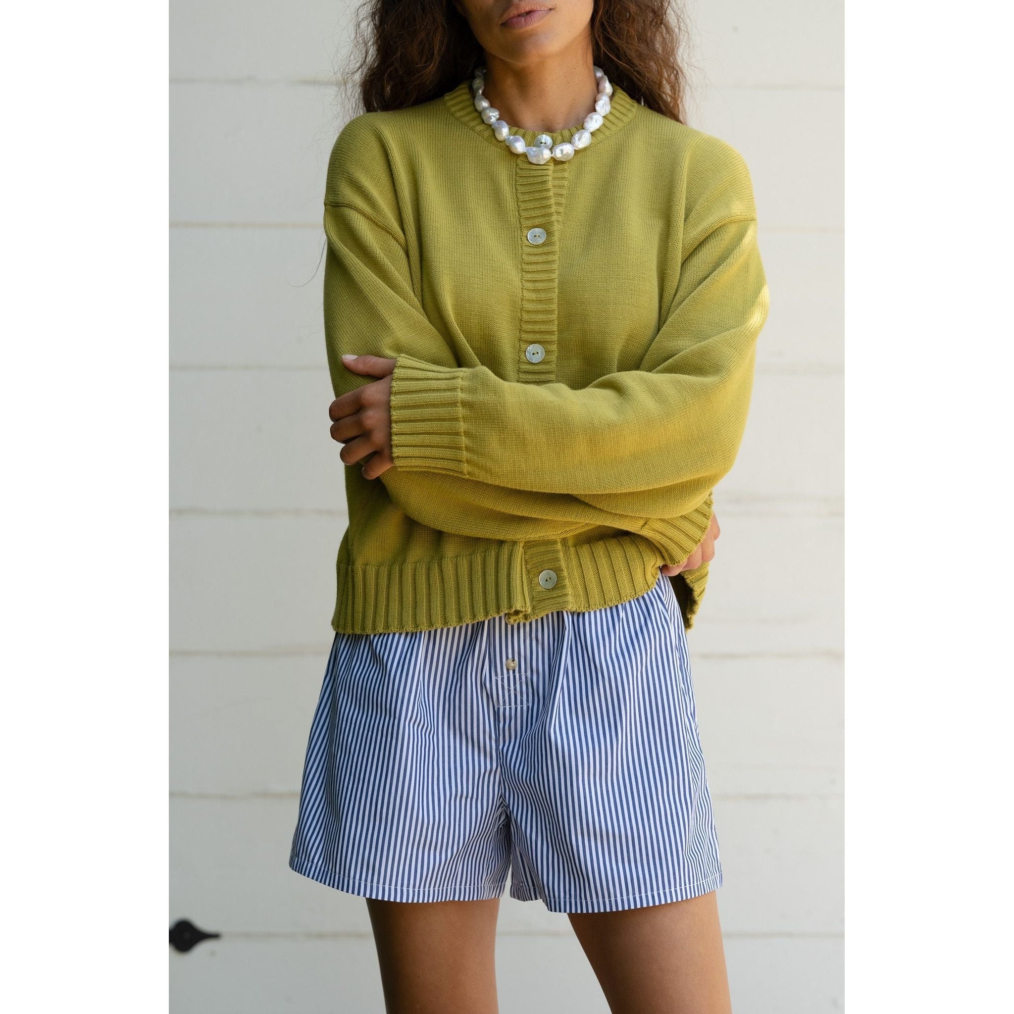 The Pop Boxer Navy Stripe - Primm'sThe Pop Boxer Navy StripeDONNI.