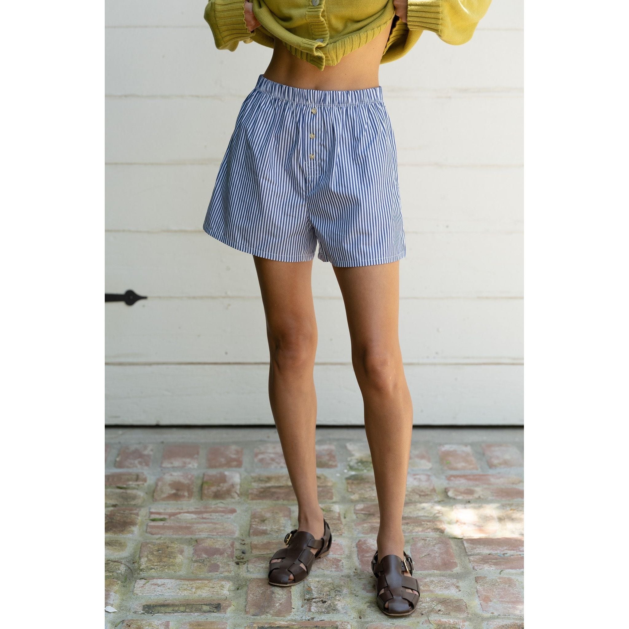 The Pop Boxer Navy Stripe - Primm'sThe Pop Boxer Navy StripeDONNI.