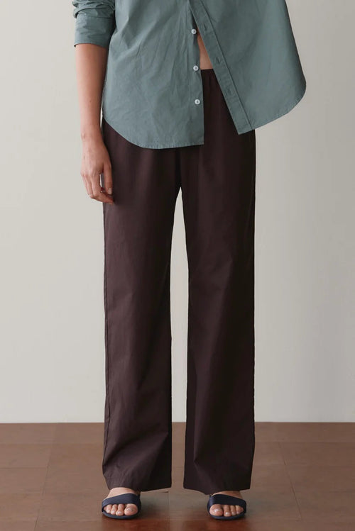 The Pop Simple Pant Espresso DONNI.