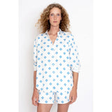 The Reine Shorts White/Royal Blue - Primm'sThe Reine Shorts White/Royal BlueKule