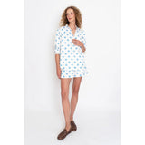 The Reine Shorts White/Royal Blue - Primm'sThe Reine Shorts White/Royal BlueKule