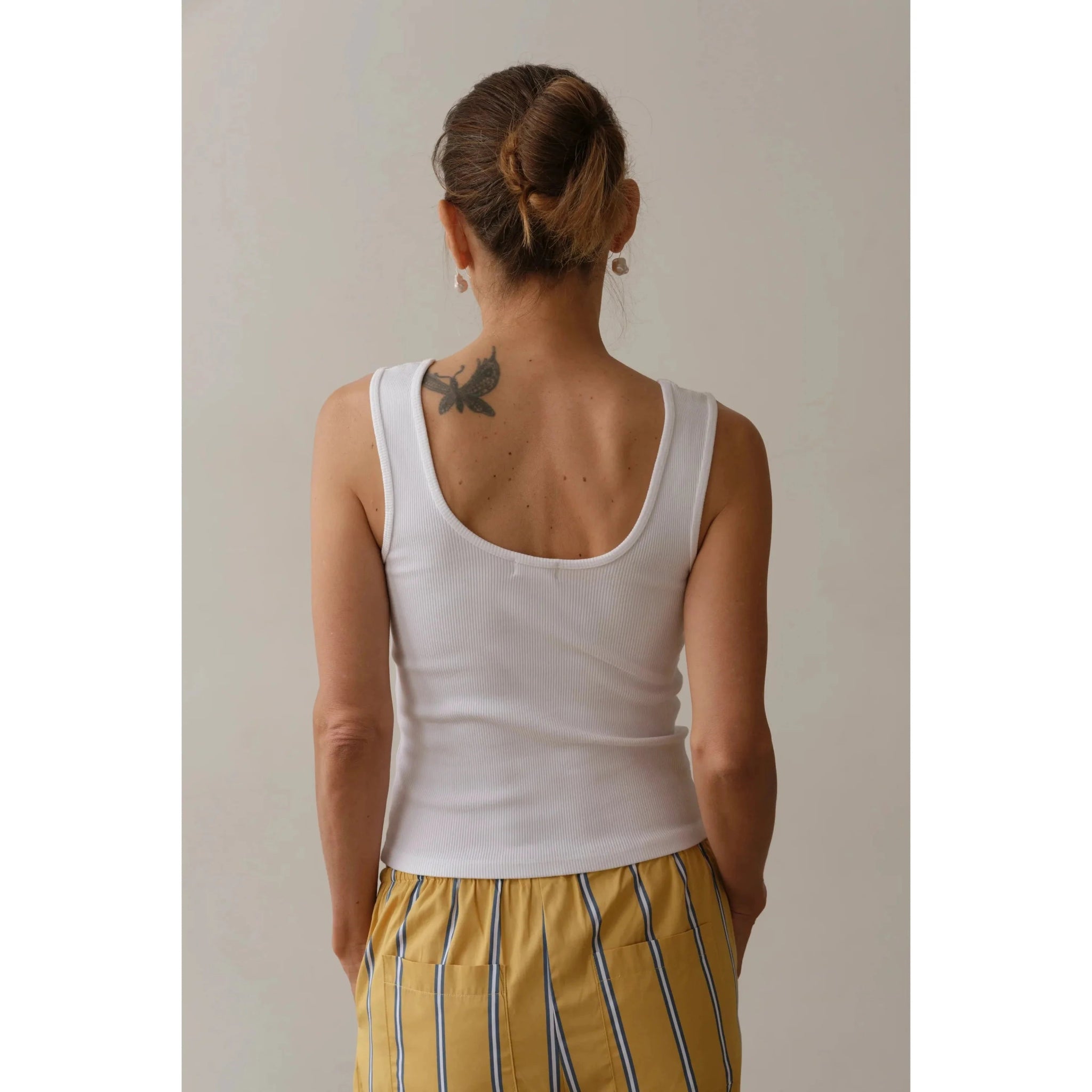 The Rib Scoop Tank White - Primm'sThe Rib Scoop Tank WhiteDONNI.
