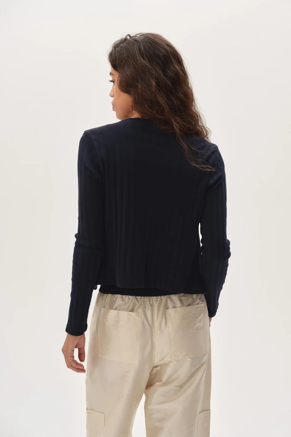The Varied Rib Cardigan DONNI.