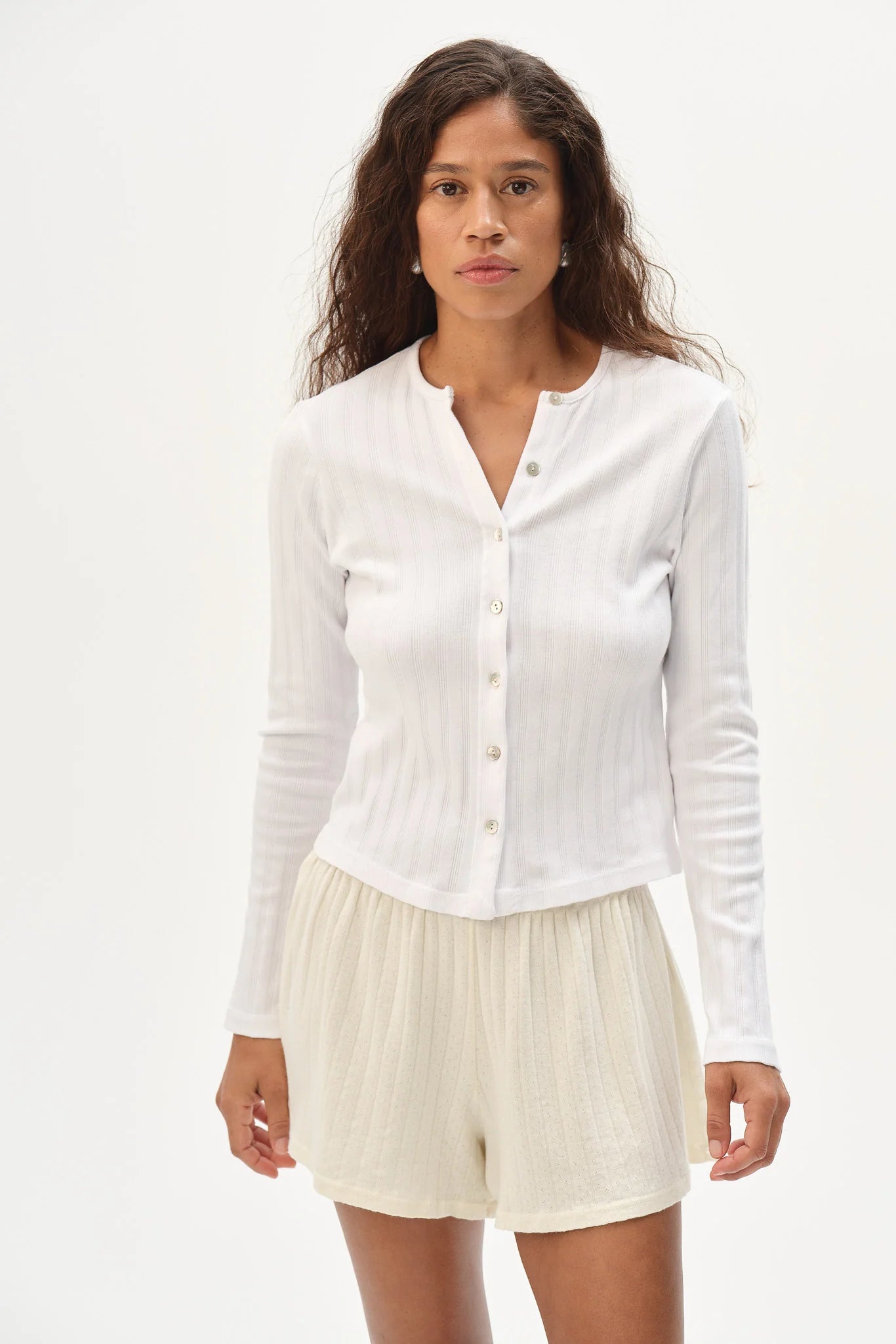 The Varied Rib Cardigan DONNI.