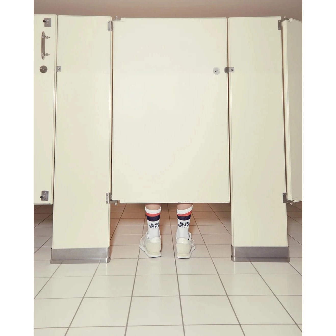 The Women's Be You Not Them Sock - White/Navy - Primm'sThe Women's Be You Not Them Sock - White/NavyKule