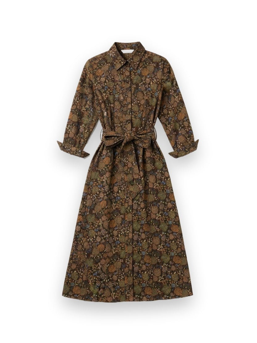 Avery Long Shirtwaist Dress Mashburn