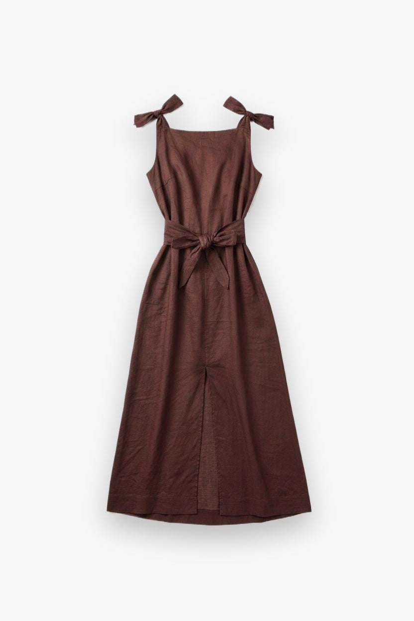 Amorette Ramie Dress Dôen