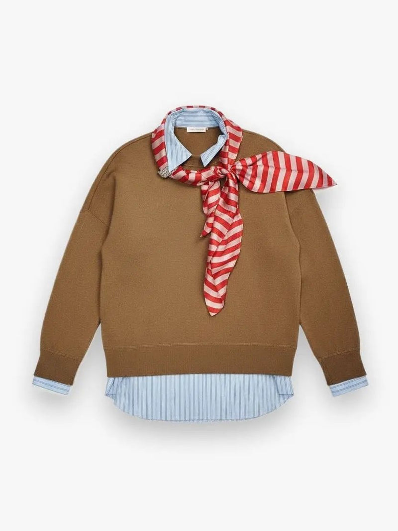 Kurtis Pullover with Scarf