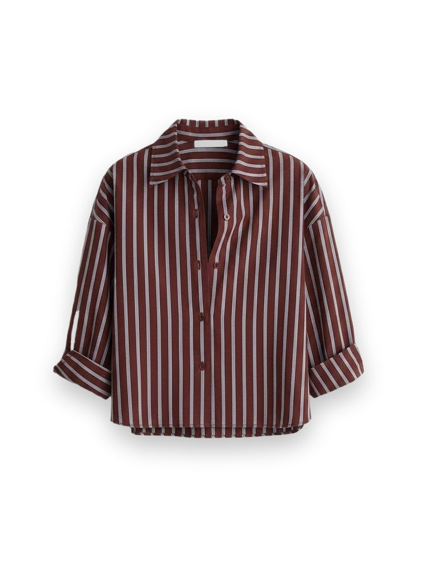 CROPPED ISOLDE BUTTON DOWN Apiece Apart