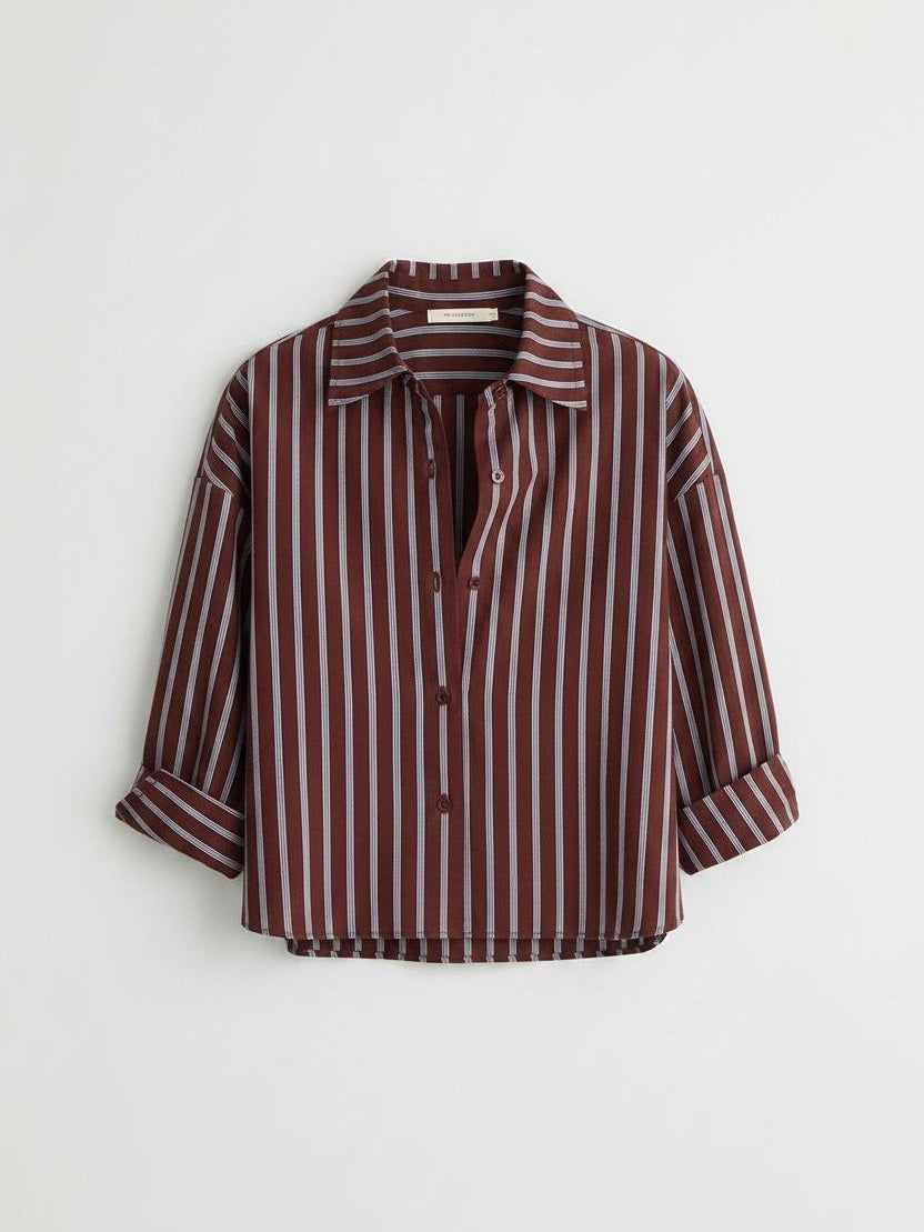 CROPPED ISOLDE BUTTON DOWN Apiece Apart