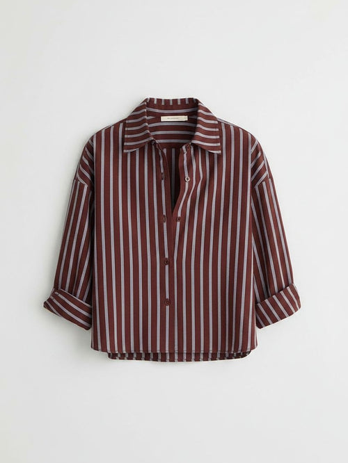 CROPPED ISOLDE BUTTON DOWN Apiece Apart