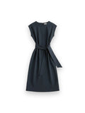 Fei Tie-Front Organic Cotton Dress Modern Citizen
