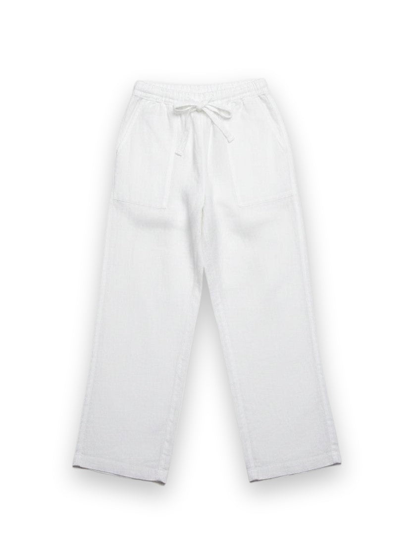 Casey Pant in French Linen Pharaoh