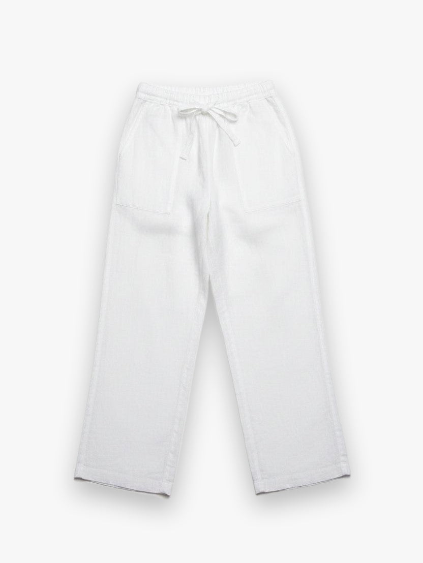 Casey Pant in French Linen Pharaoh
