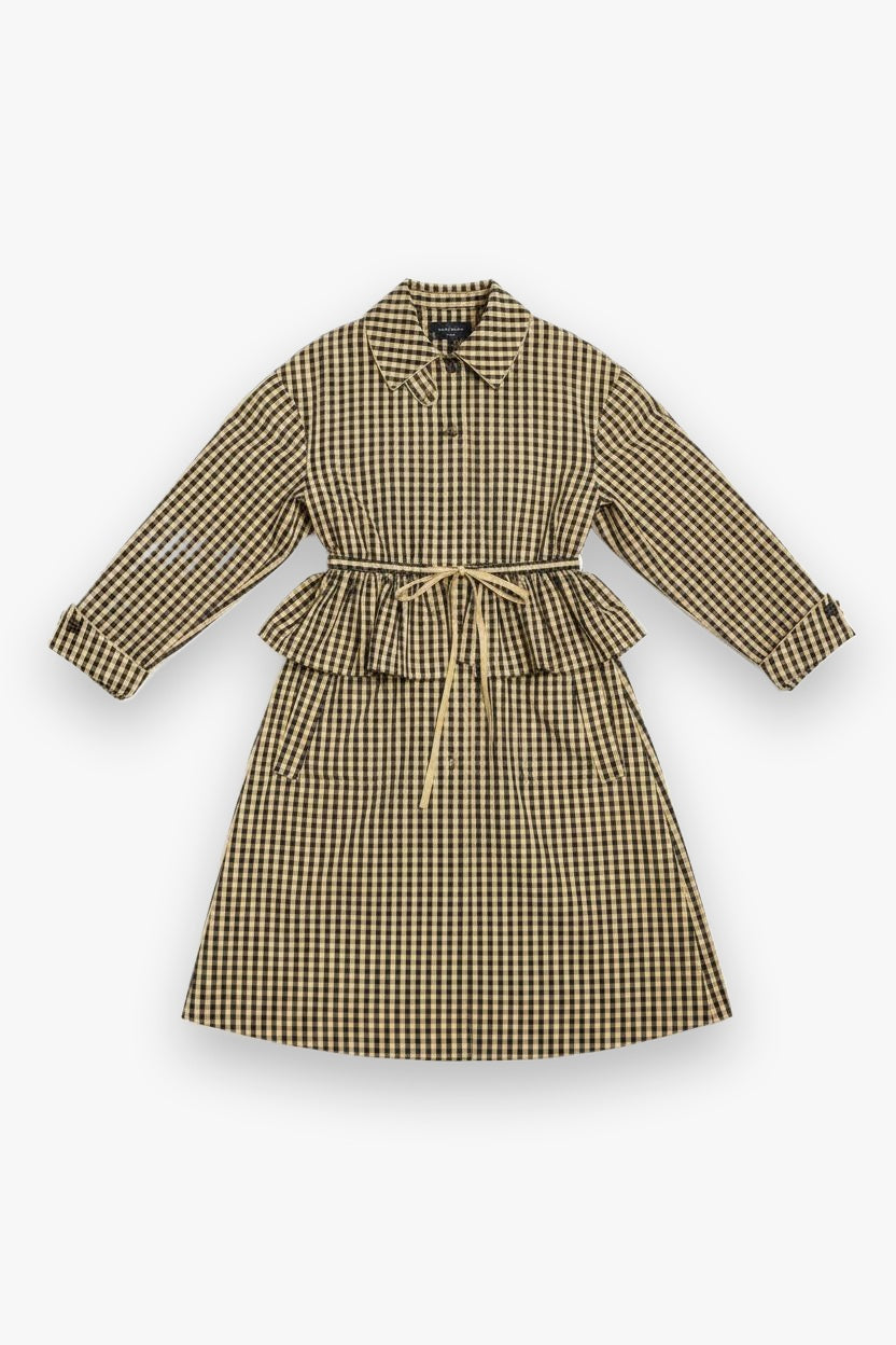 Myrtle Trench Coat Damson Madder