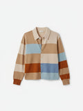 The RUGBY STRIPE Cardigan, Cashmere Blend CISSA