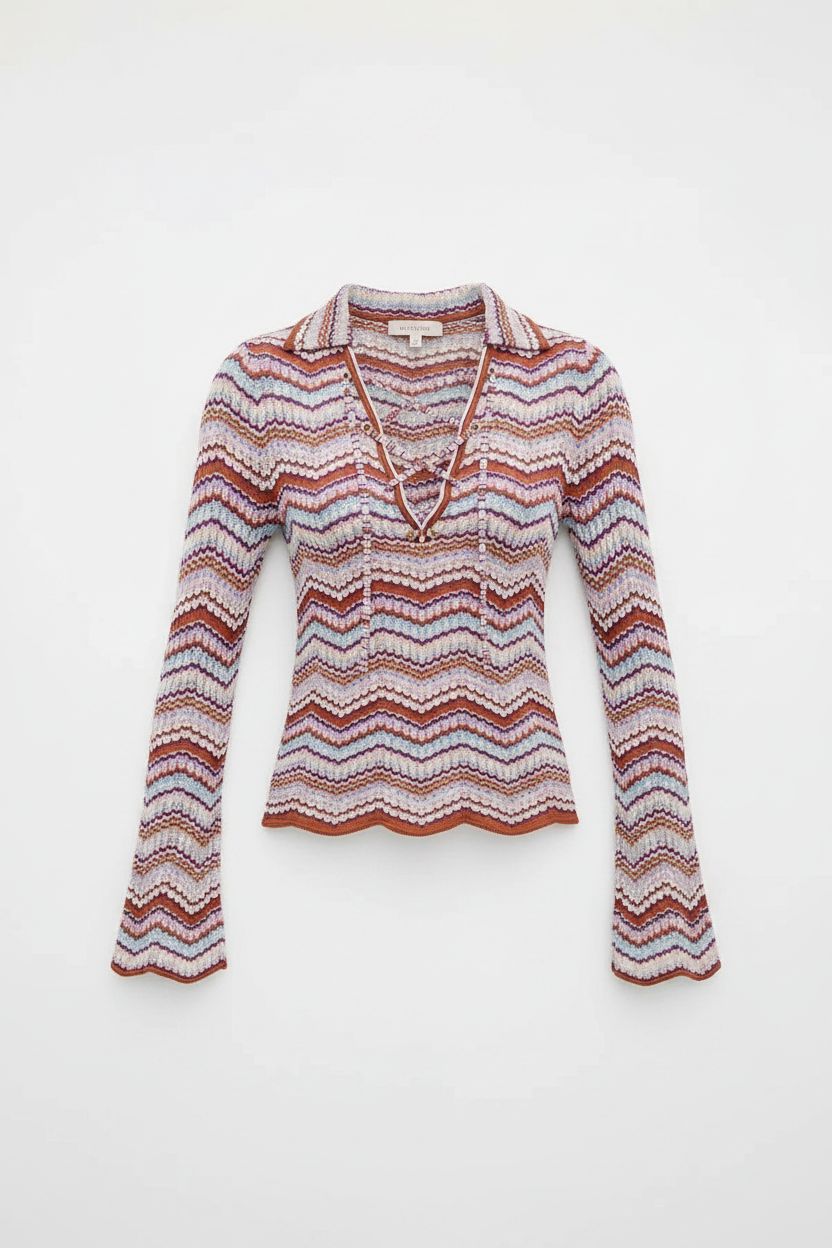 Brody Top Maria Chevron Multi RIXO