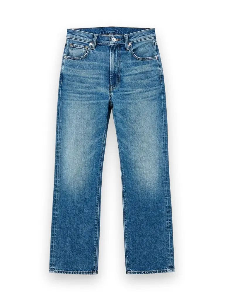 London Crop Tucson Blue Jeans