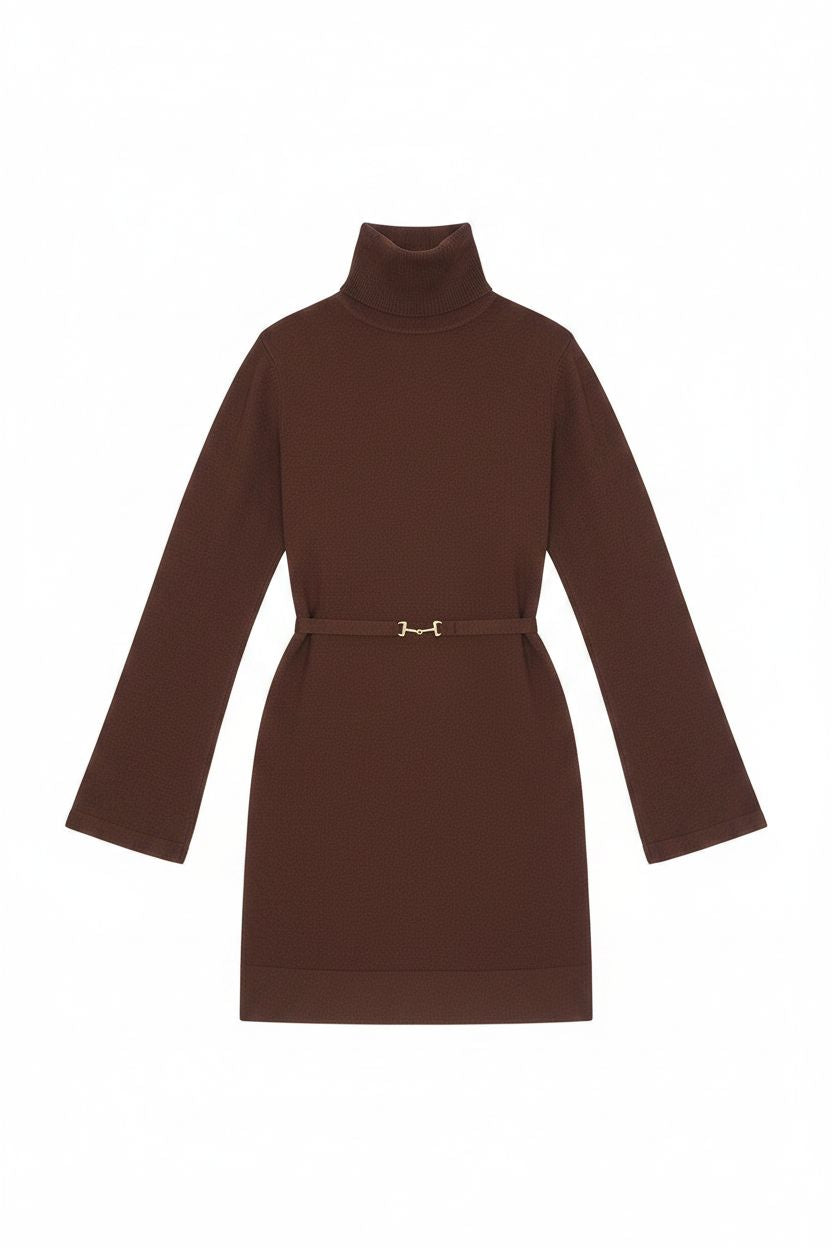 Aly Cashmere-Blend Mini Dress RIXO