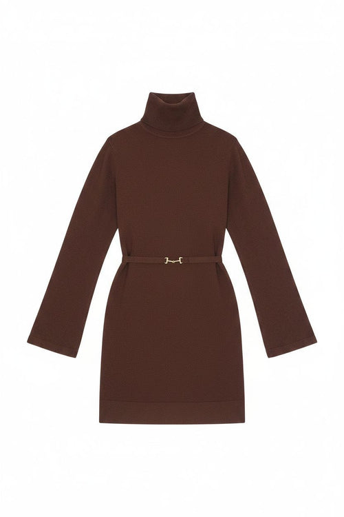 Aly Cashmere-Blend Mini Dress RIXO