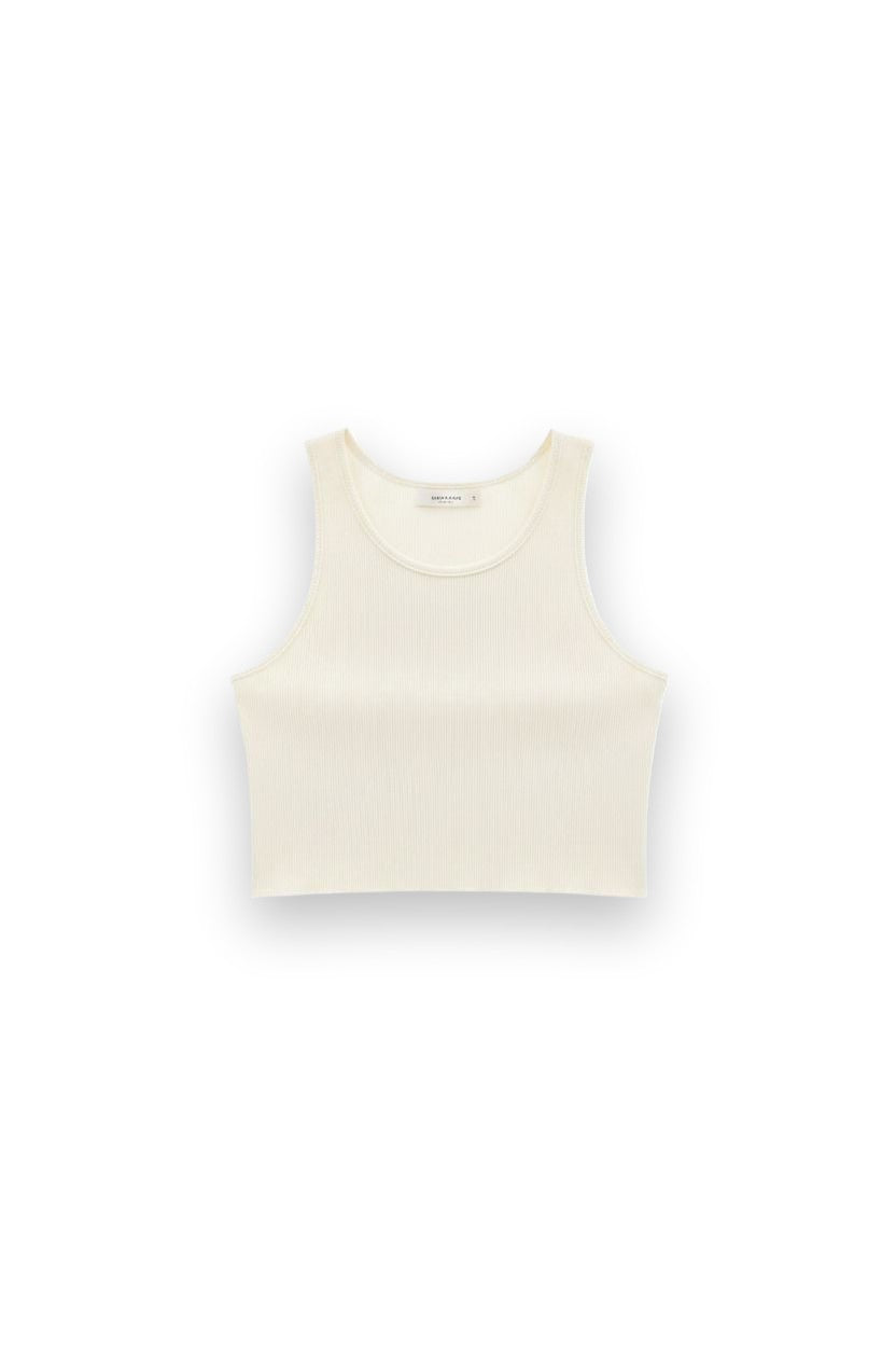 Cropped Rib Tank