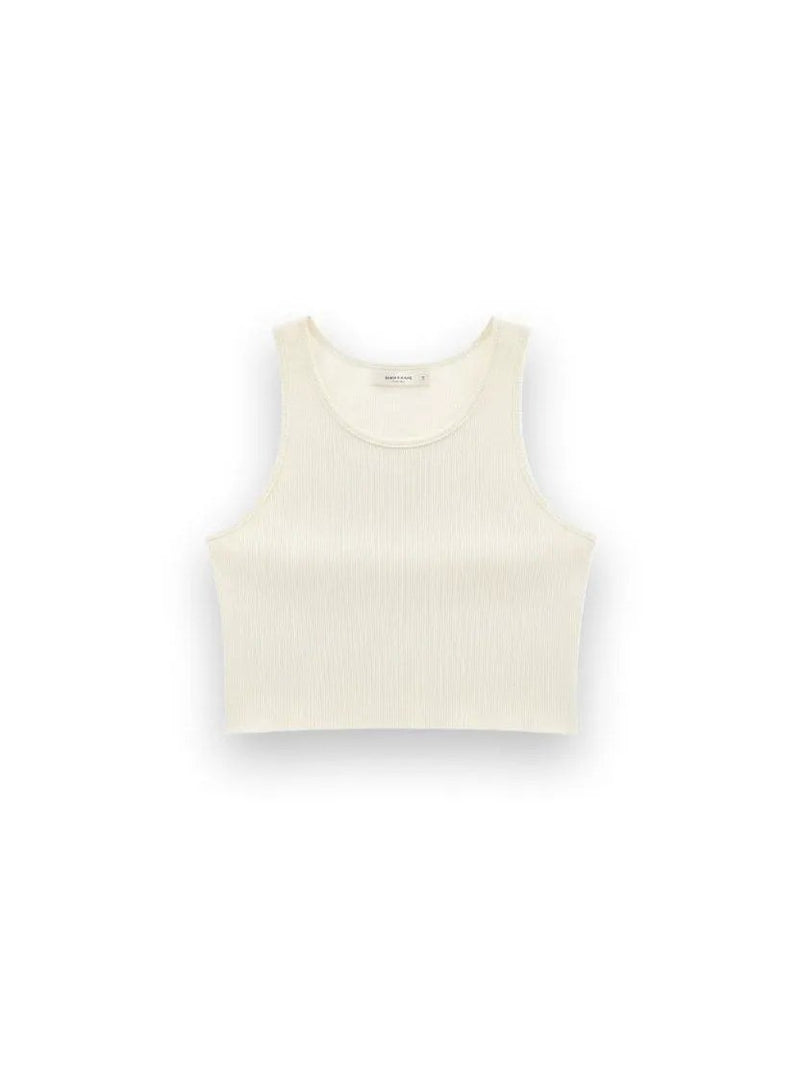 Cropped Rib Tank