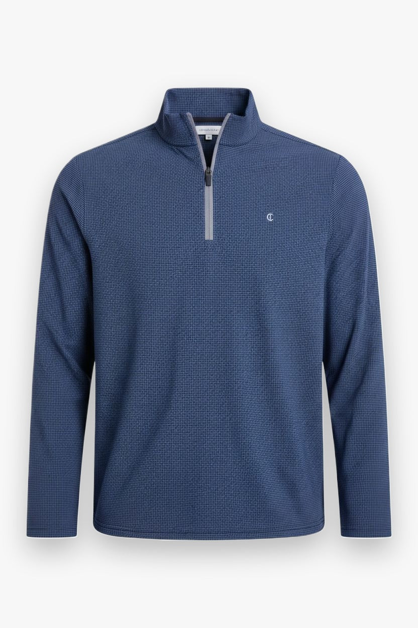 Seersucker Performance Pullover Criquet