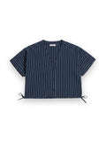 Sia Shirt in Raised Stripe Pharaoh
