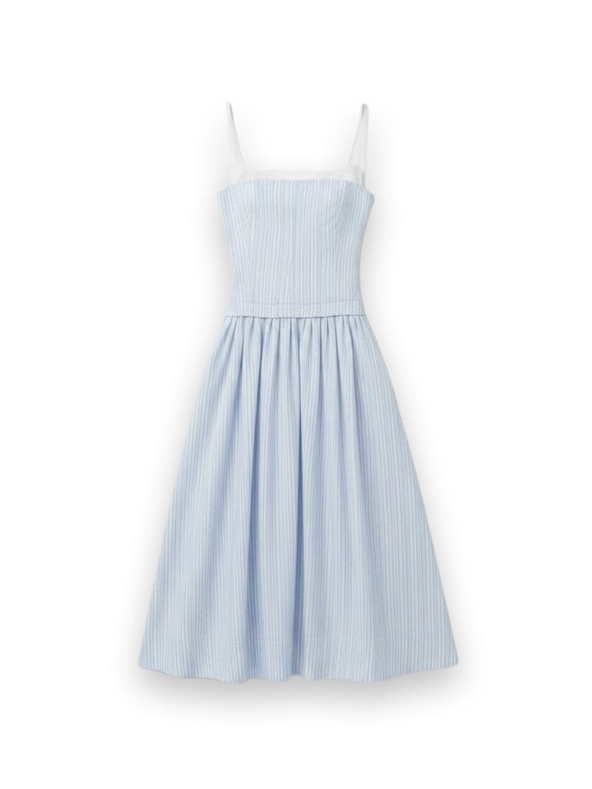 Quinlin Bustier Midi Dress Simkhai