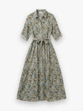Classic Shirtwaist Maxi Dress Mashburn