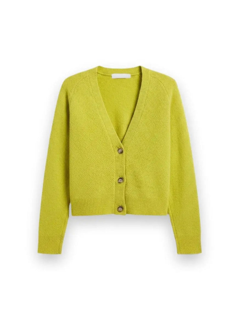 Ana Cardigan In Halo Knitwear
