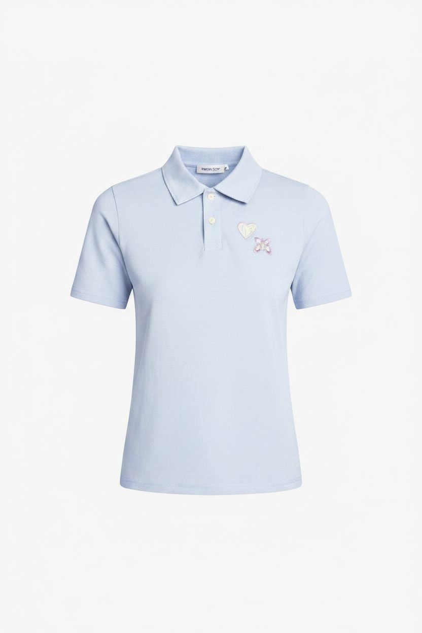 Patch Polo Tee Anna Sui