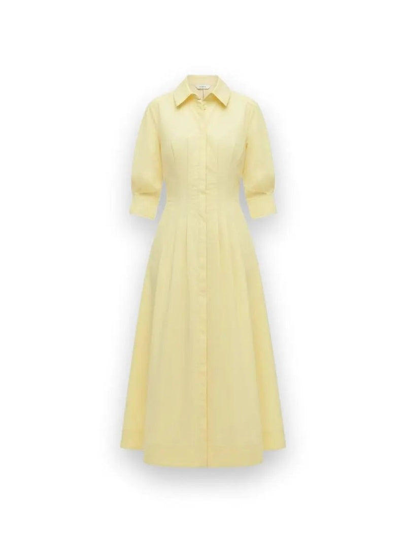 Jazz Pintuck Midi Dress