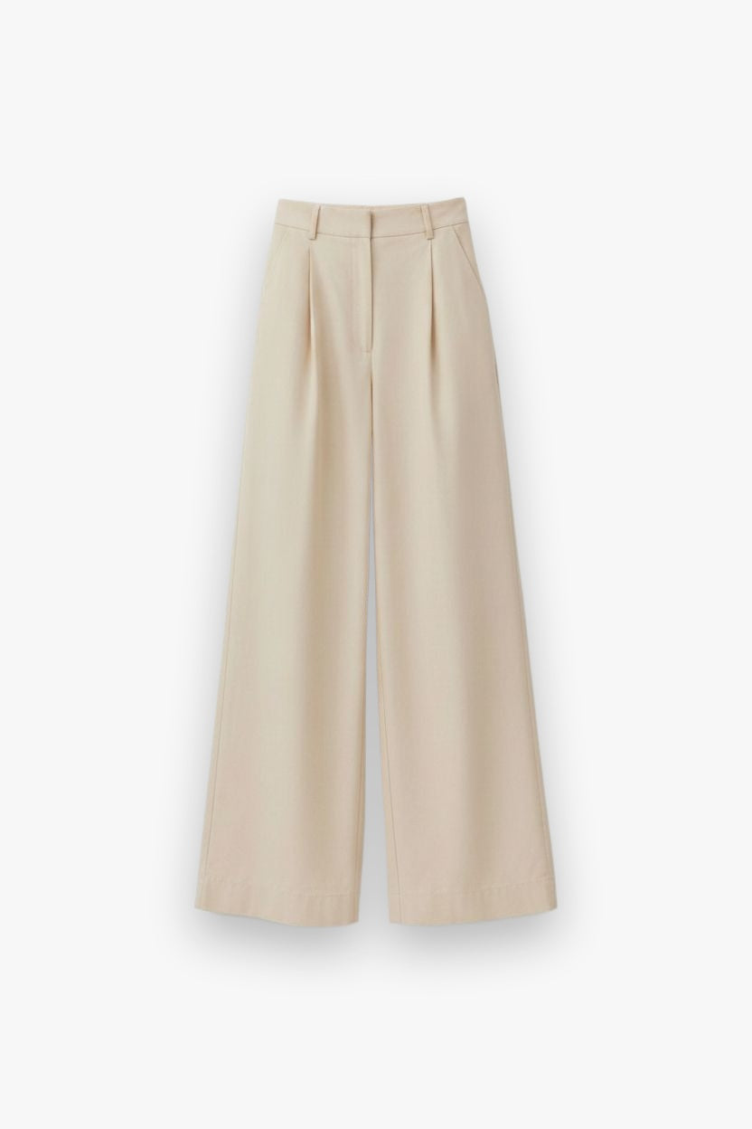 Leroy Pleated Wide Leg Pant Simkhai