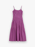Lyra Midi Dress Damson Madder