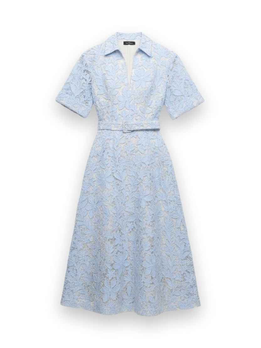 DEANNA S/S BELTED MIDI DRESS Simkhai