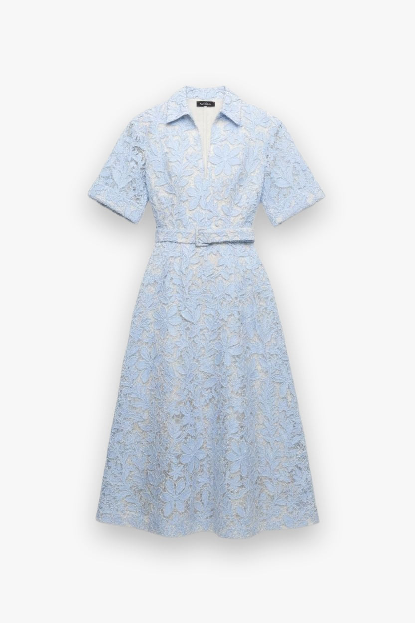 DEANNA S/S BELTED MIDI DRESS Simkhai